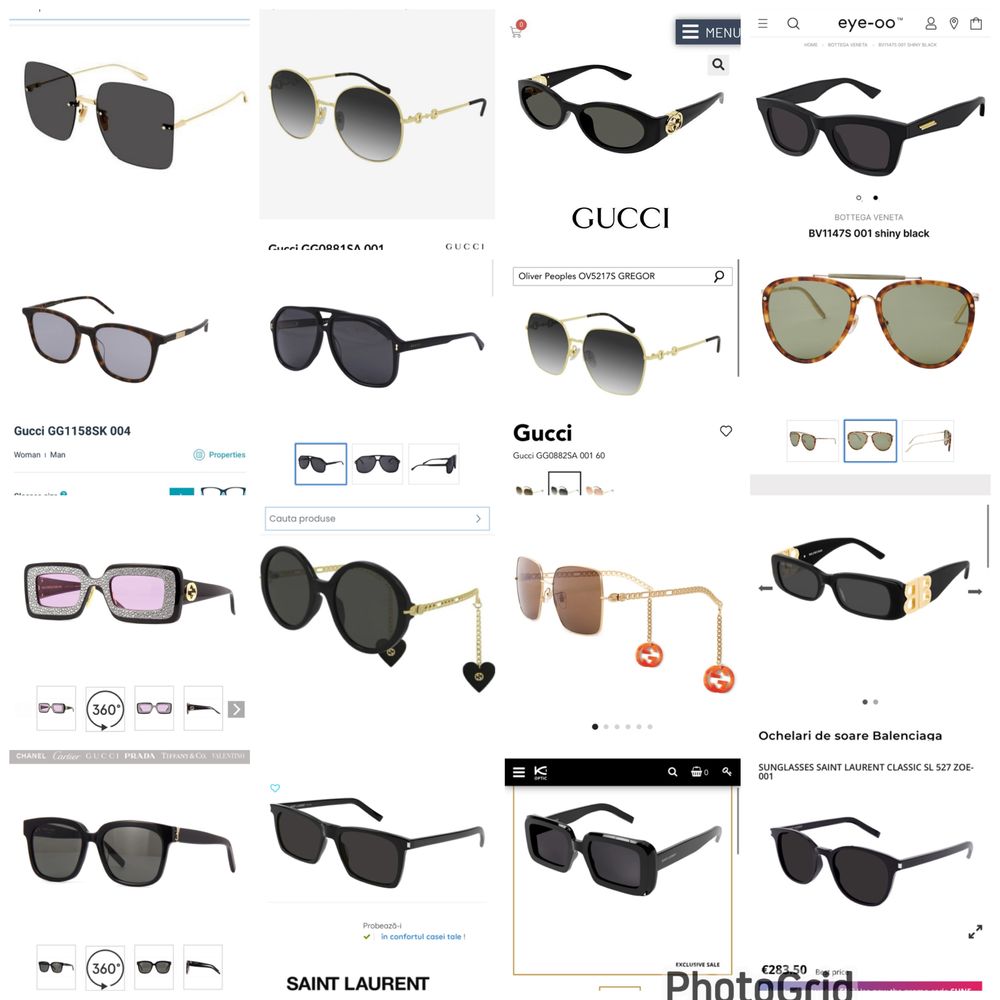 Ochelari Gucci/Chloe/YSL/Bottega etc