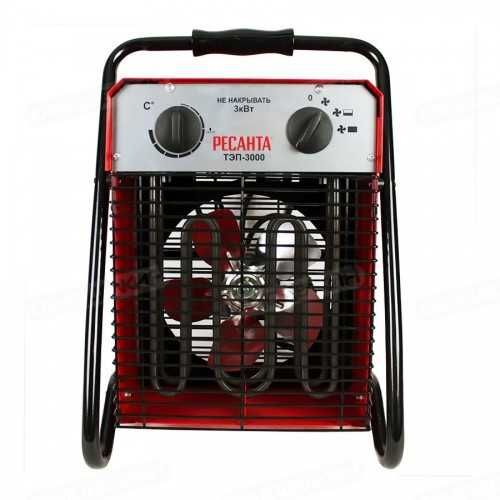 Тепловая пушка электрическая РЕСАНТА ТЭП-3000