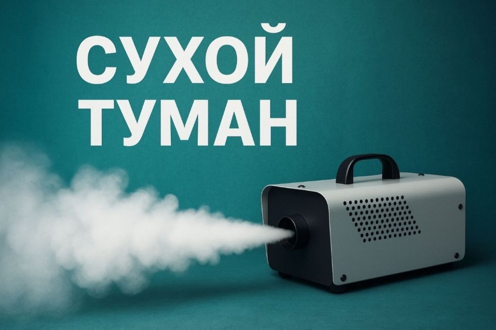 Сухой туман,  Озонация в авто и помещения.