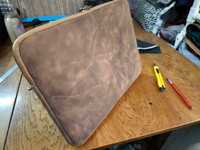 Кожаный Чехол и сумка для Macbook 14inch