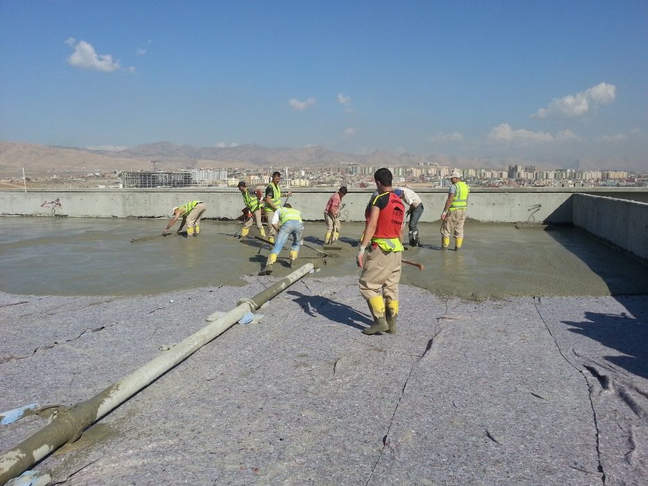 Beton elicopterizat cu cuart