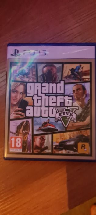 Диск GTA 5 для PS5