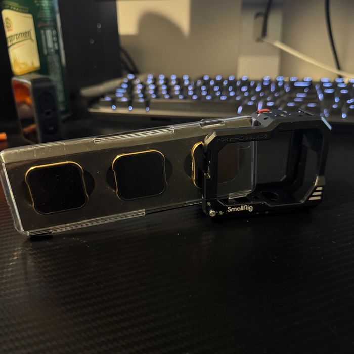 GoPro Hero 12 Black + 3x батерии + двойно зарядно + ND филтри