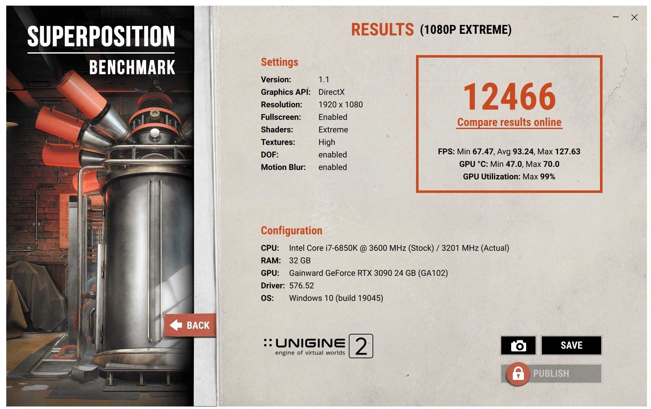 Видео карта GPU Gainward GeForce RTX 3090 24GB GDDRX6 DisplayPort/HDMI