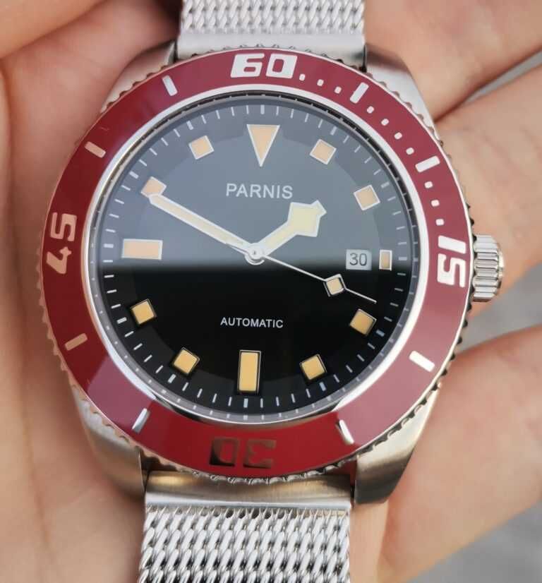 Parnis Automatic japonez 43 mm