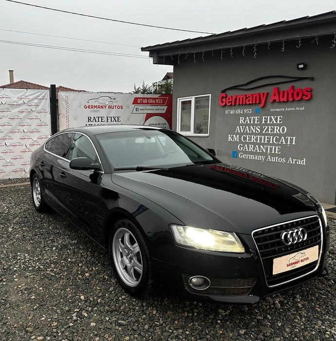 Audi A5 RATE/GARANTIE2.0benzina 2012 SPORTBACK navi pilot senzori xenon