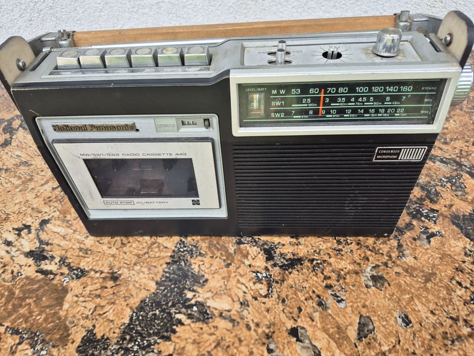 Radio Casetofon Național Panasonic model RQ 443 DS made in japan