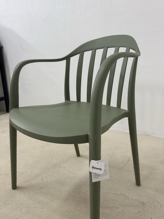 Градински стол с подлакътници Outsunny, 120kg