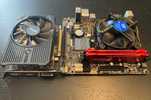 Kit placa de baza GA-H81M-S 8GB - i3 4160 - GTX 1050