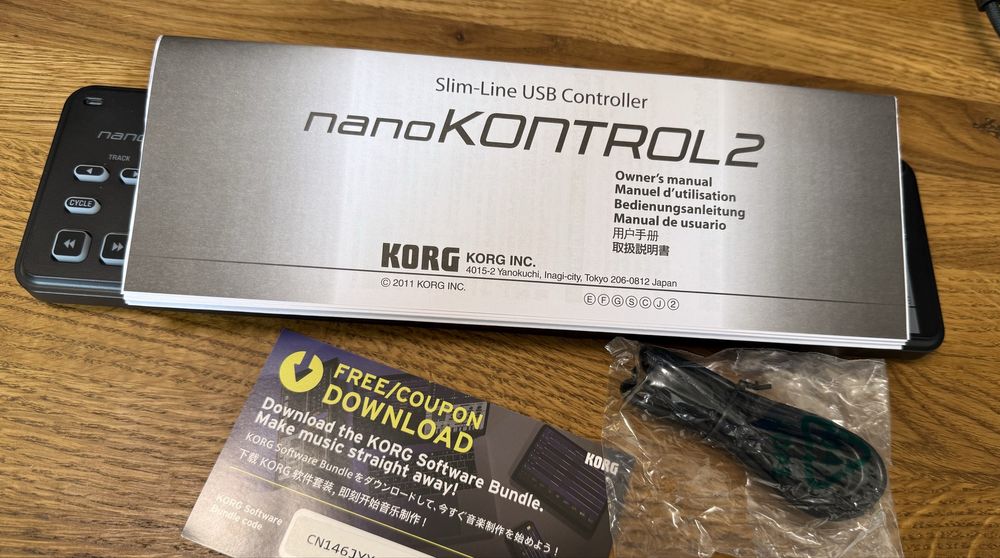 MIDI контролер Korg NANOKONTROL 2
