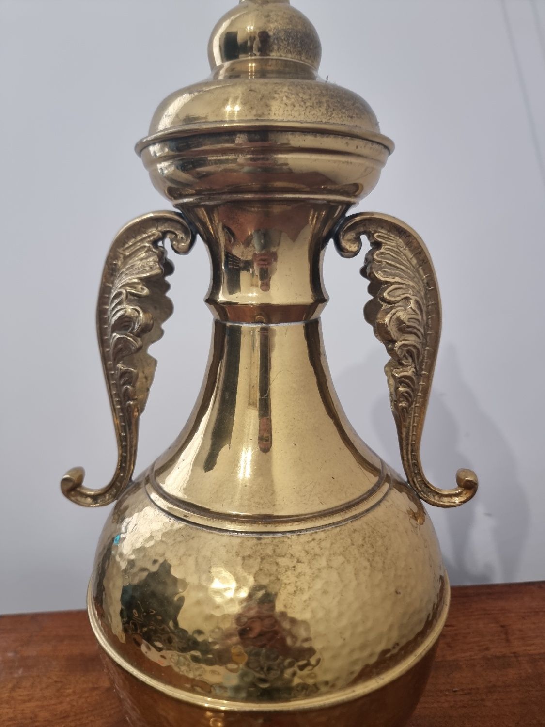 Samovar decor din alama si bronz