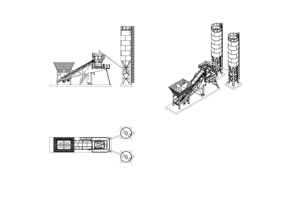 Mobilniy Beton Zavod , Tayyor Beton Ishlab Chiqarish