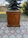 Comoda stil Louis XV din lemn masiv, cu intarsii si ornamente bronz