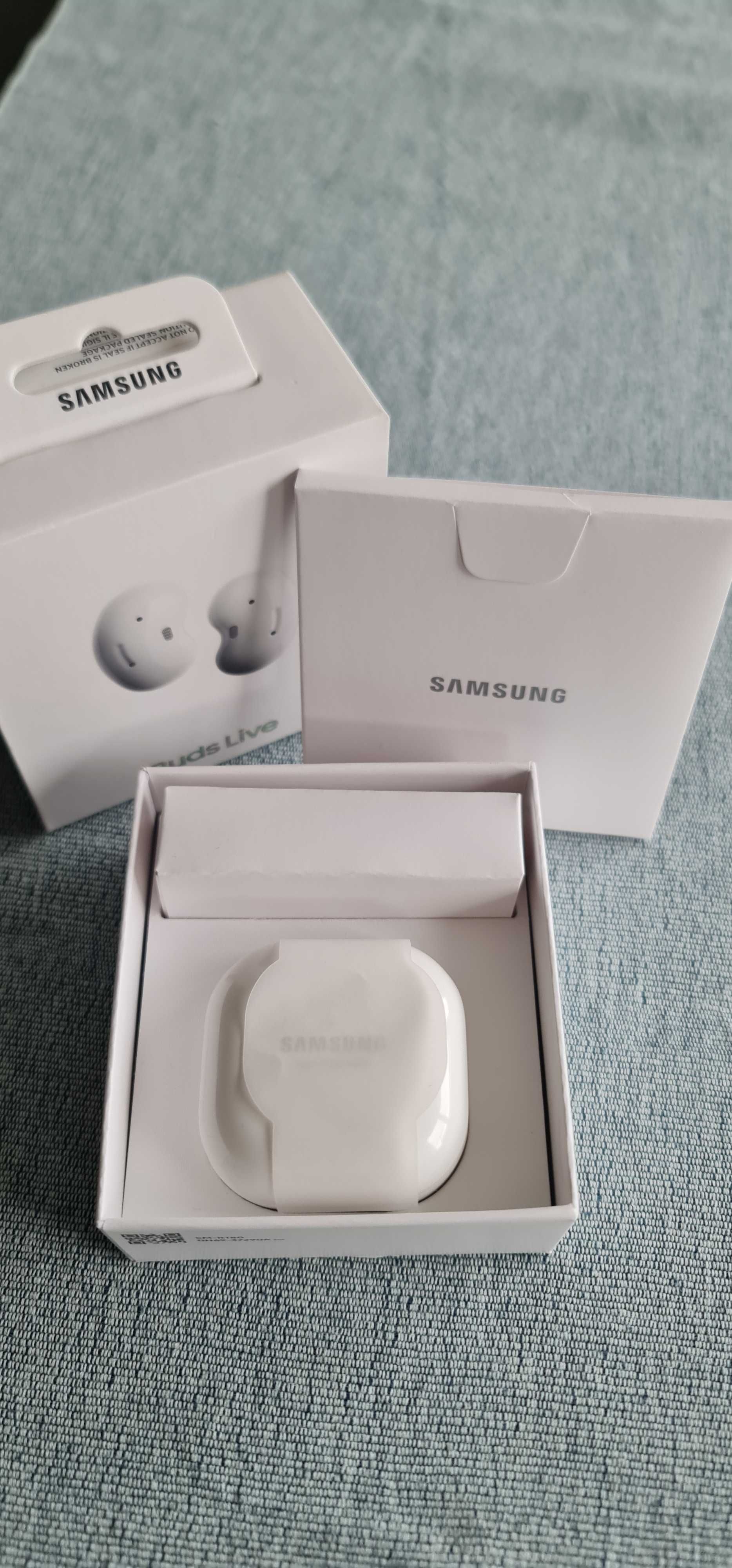 Безжични слушалки Samsung Buds Live SM-R180 бели
