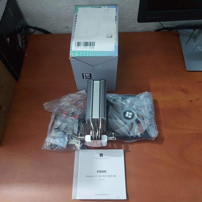 Cooler aer cpu tower 120mm argb sh dar compl,AM5,1700 etc pret bun!