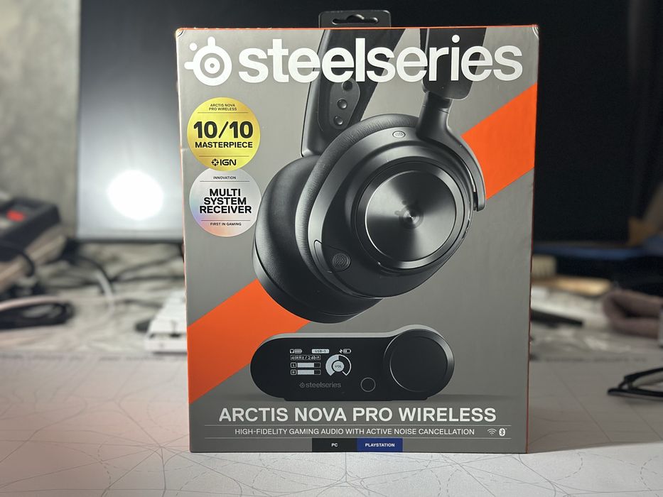 Steelseries Arctis Nova Pro Wireless.