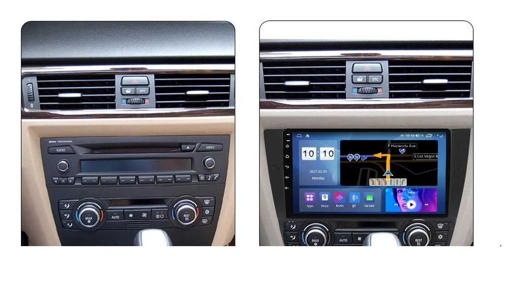 Navigatie BMW E90 E91 E92 E93 din 2005 - 2012 , Garantie 2GB 4GB 8GB