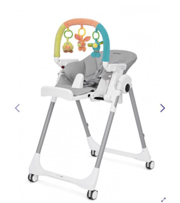 Дъга с играчки за столовете за хранене Peg Perego
