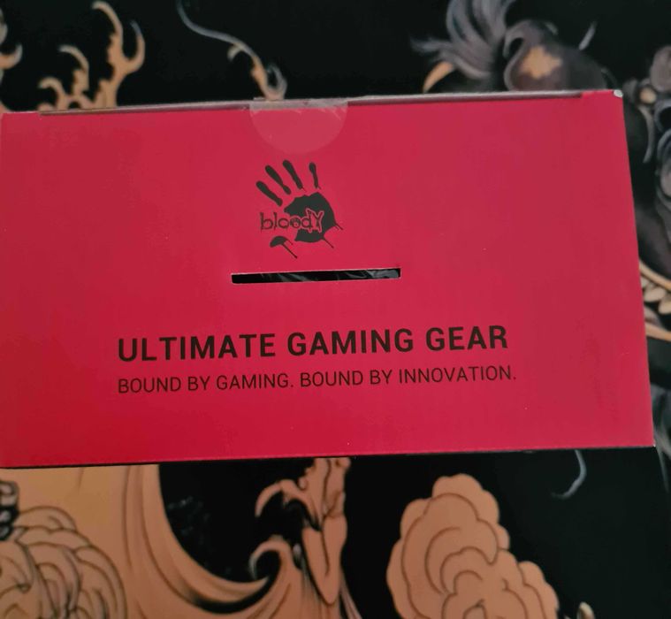 Casti Gaming A4TECH Bloody G220S, Microfon, Negru/Rosu