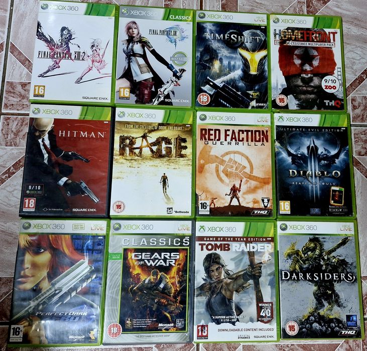 Momefront/Timeshift/Rage/Diablo/Final Fantasy/Gears war Xbox 360
