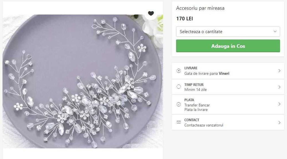 Bijuterii Mireasa
