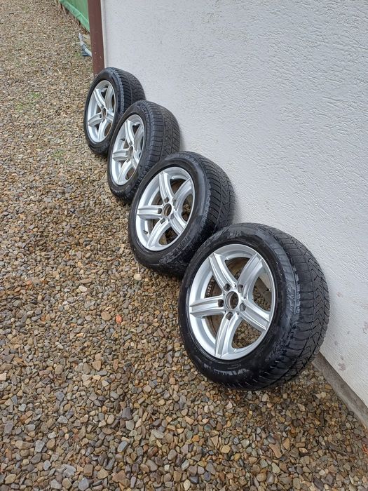 Jante aliaj+cauciucuri iarna 205/60/16