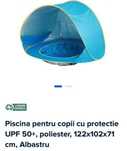 Piscina pentru copii cu protectie UV