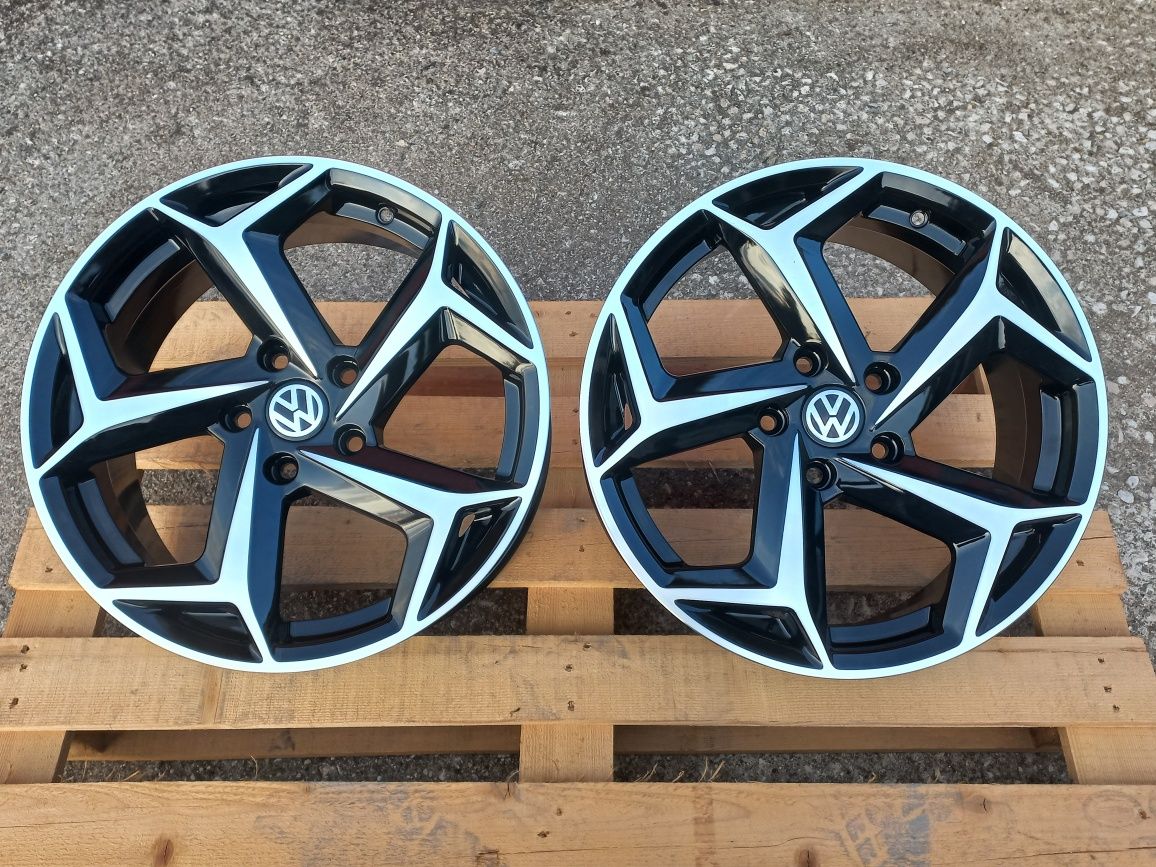17 VW 5х112 7j et40 Golf Passat Caddy Tiguan Touran Sharan Black Polis