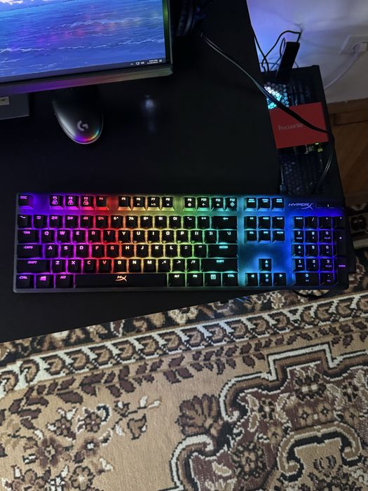 HyperX Alloy Origins, Tastatura mecanica RGB gaming 100%