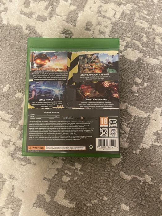 Disc sunset overdrive pentru xbox one