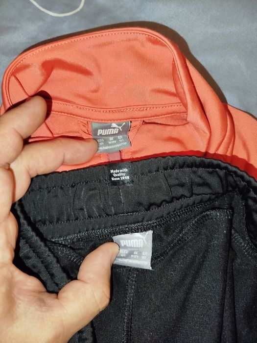 Adidași Pantofi Puma nr.35,5 sau 22 cm si costum sport Puma 11-12 ani