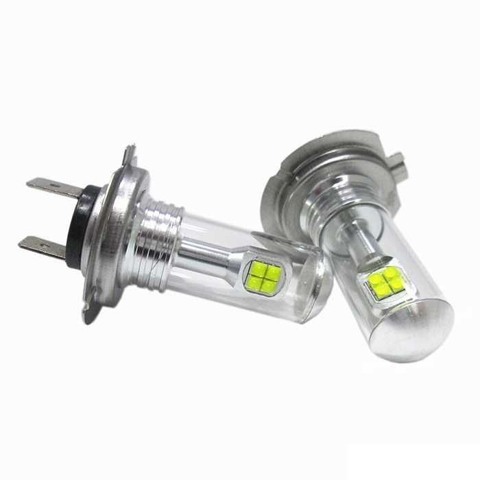 Диодни крушки  H7 8SMD - 80w 2бр/к-т 12-24V