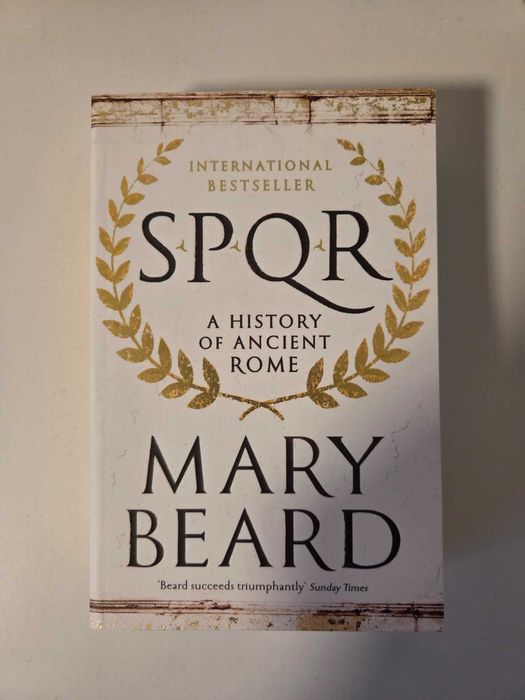 SPQR de Mary Beard carte in engleza