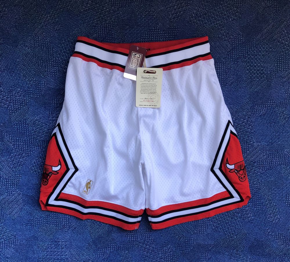 Mitchell & Ness Authentic NBA Chicago Bulls Shorts ОРИГИНАЛ баскет шор