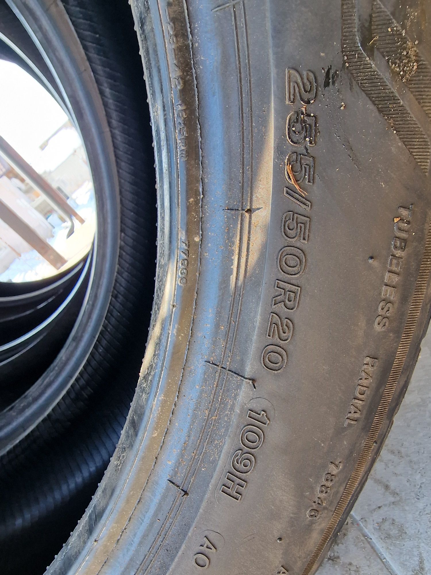 Anvelope 255/50R20 marca Bridgestone, vară, DOT 2022