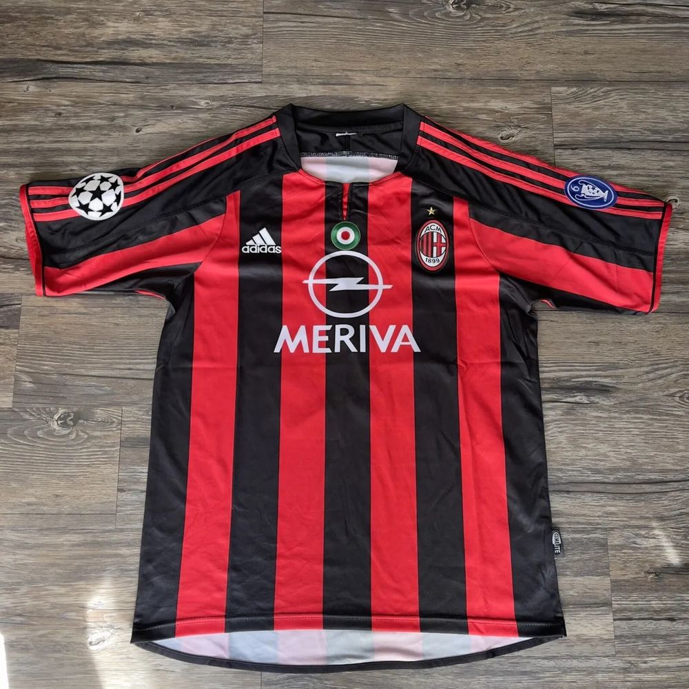 Tricou fotbal Adidas AC Milan 2003/04 - RUI COSTA 10