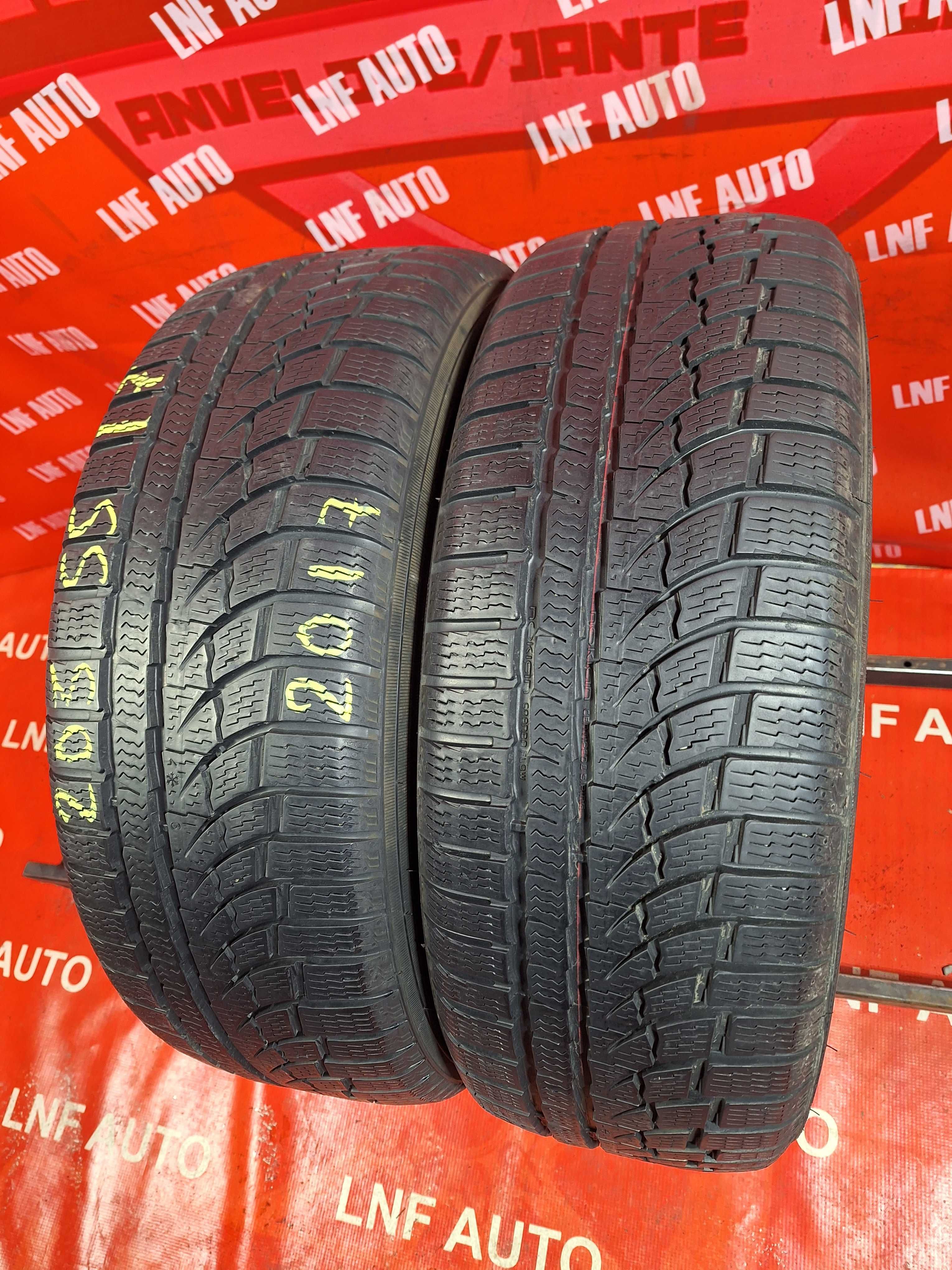 Anvelope de IARNA - 205/55/17 - NOKIAN - 7.22 MM - DOT 2017 !