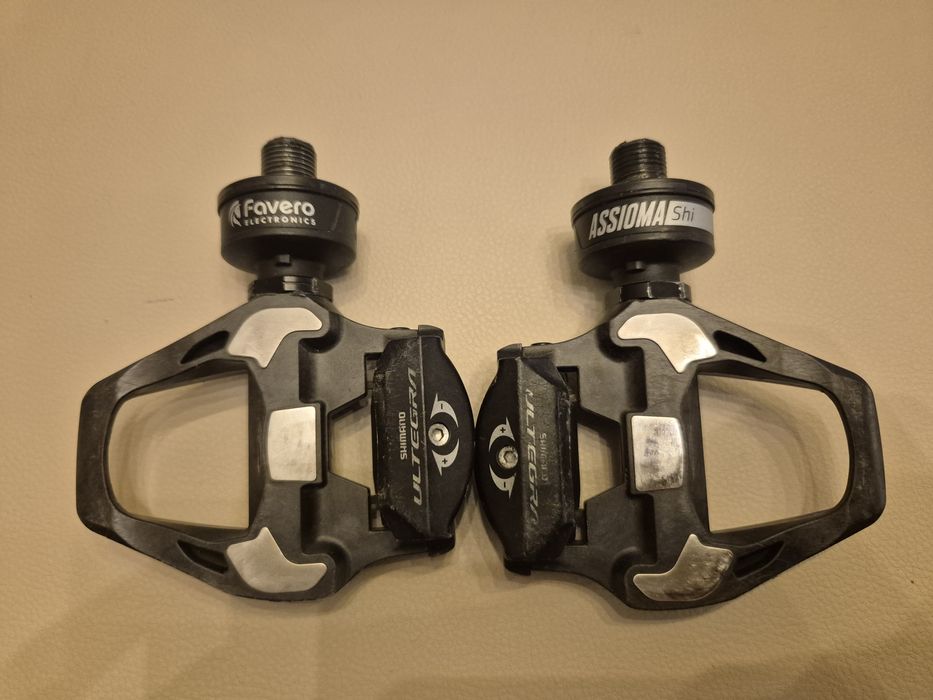 Pedale Favero Assioma SHI DUAL POWERMETER  + Platforme Ultegra