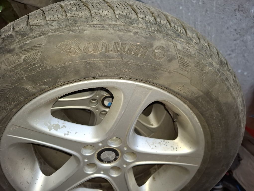 лети джанти Bmw x5 e53 оригинални с гуми зимни 255 55 18