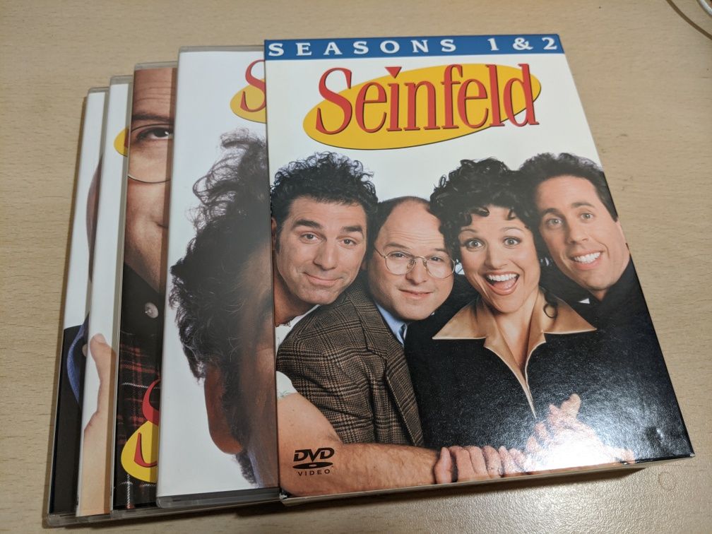 Colectie dvd Seinfeld SUA - sez 1, 2 și 4