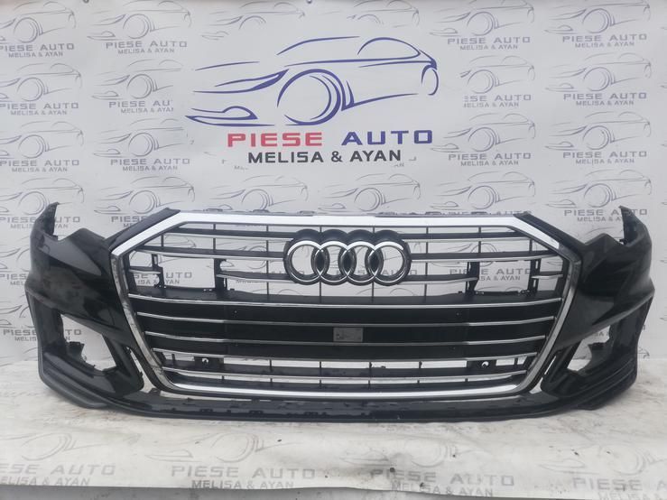 Bara fata Audi A6 4K C8 S-Line an 2018-2019-2020-2021-2022 gauri pentru 6 senzori si spalatoare fa