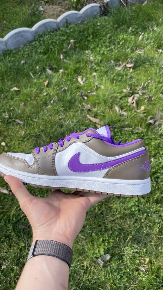 Jordan 1 Low “Purple Mocha”