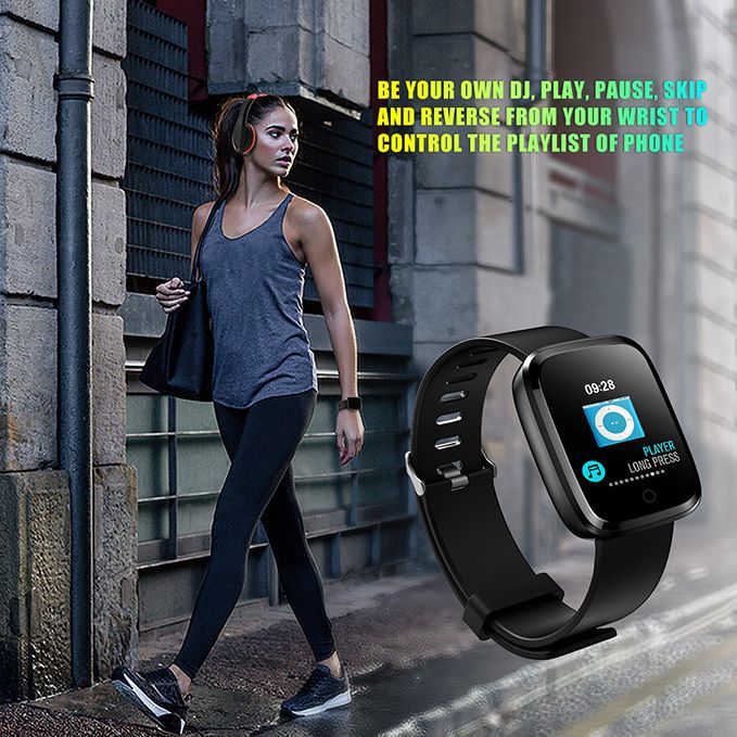 Ceas smartwatch inteligent Verpro impermeabil Bluetooth cardio oxigen