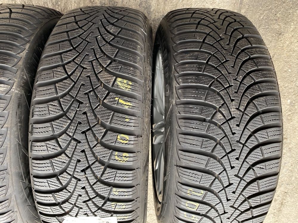 Jante 16 Bmw Seria3, F30, Seria5 + Anvelope iarna 205/60/16 GoodYear