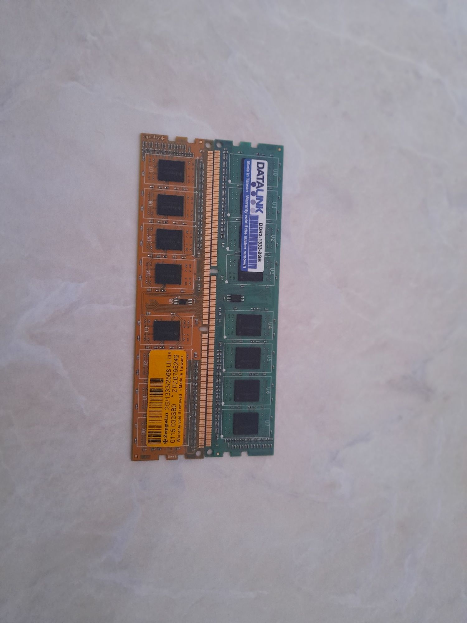 DDR3 2gb 1333mhz x2