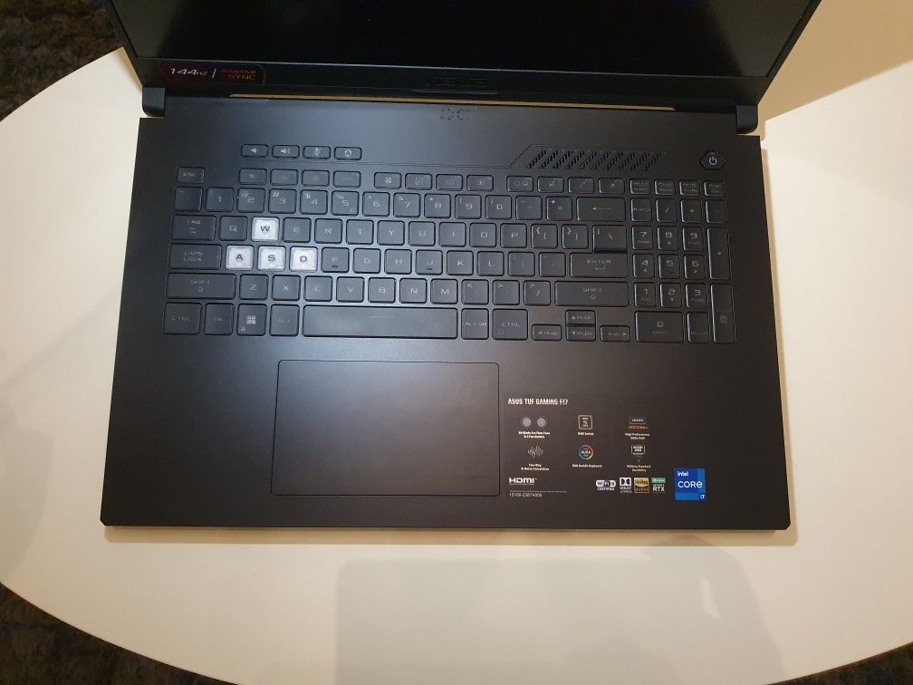 Laptop Gaming ASUS TUF F17 FX707ZE-HX078MXM