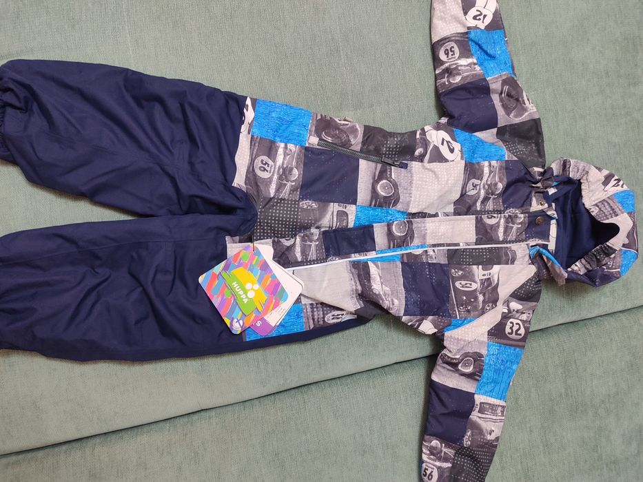 Осень весна комбинезон huppa