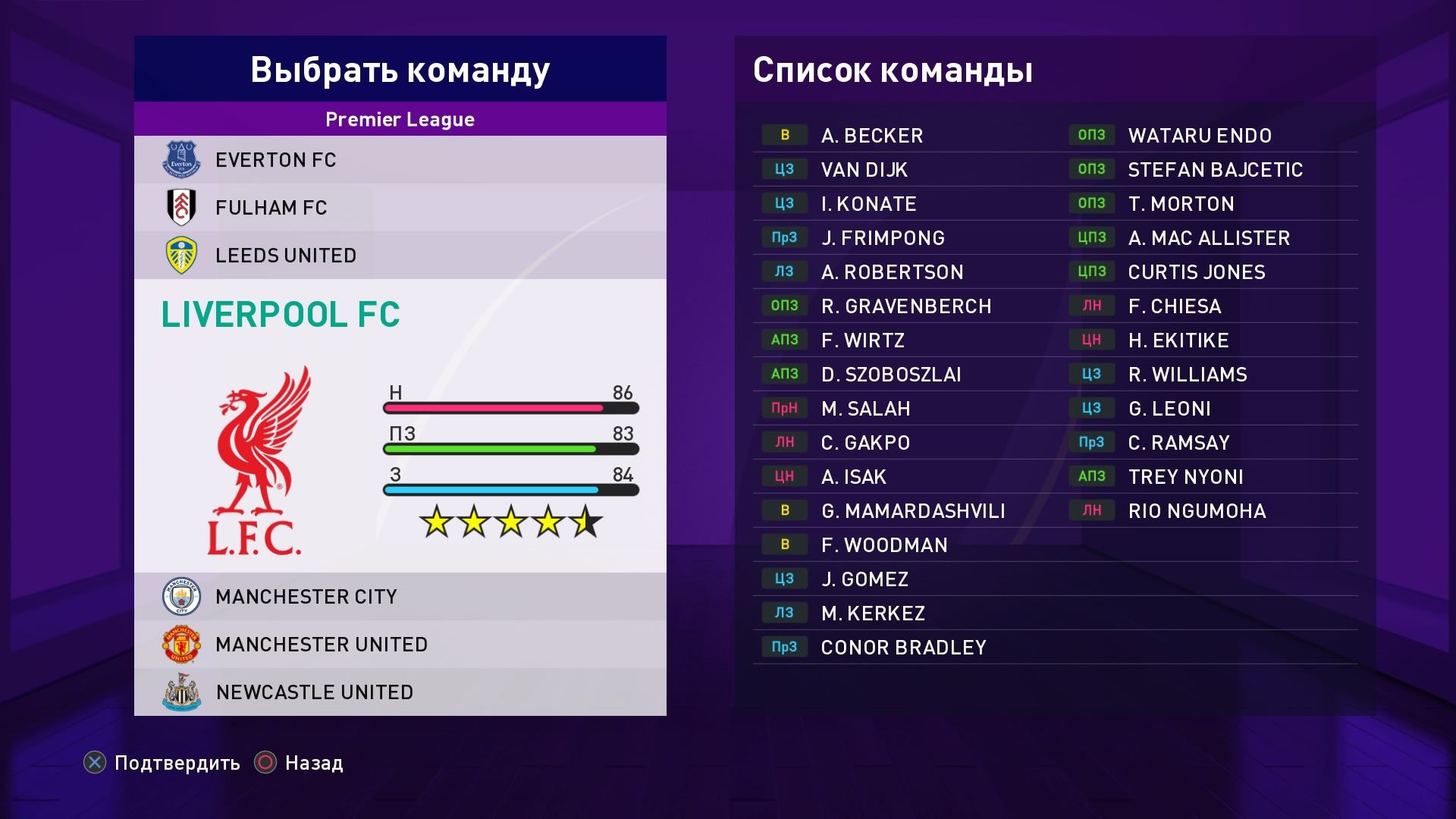 Pes2026 Ps4 uchun Pes21 monster patch oxirgi transferlari