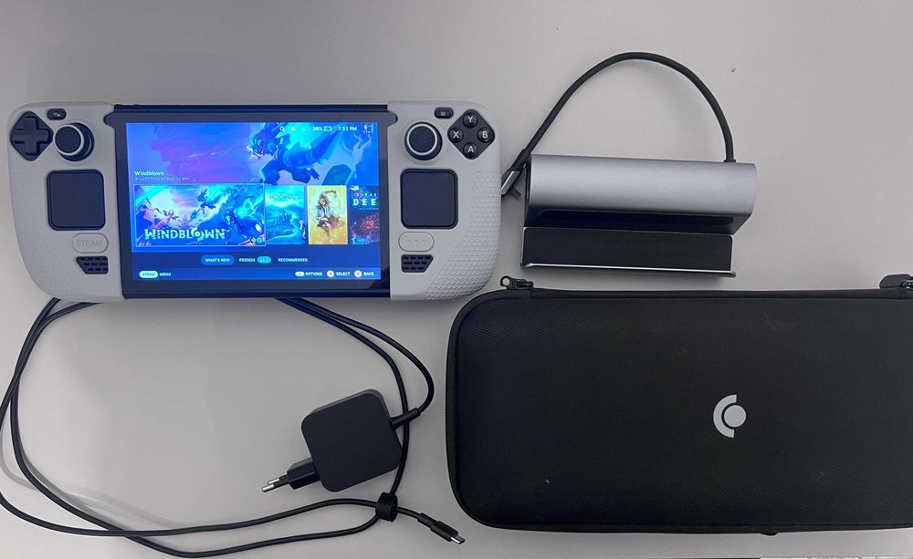 Steam Deck LCD, 1TB, Card de memorie 512GB