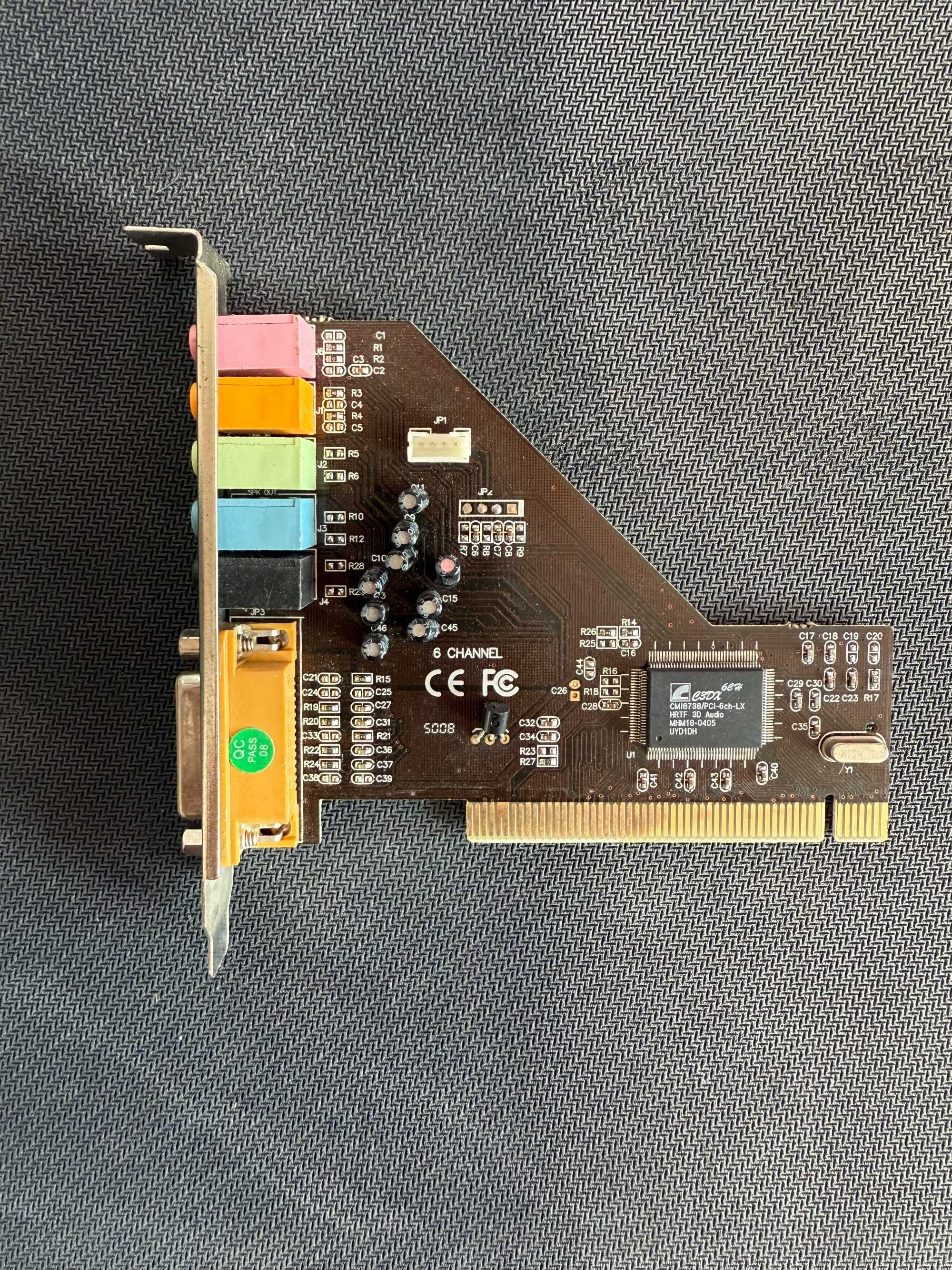 PCI звукова карта C-Media CMI8738 – 6-канална (5.1 звук)